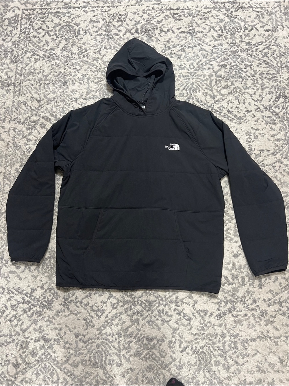 The North Face Men's Black Hooded Puffer Pullover